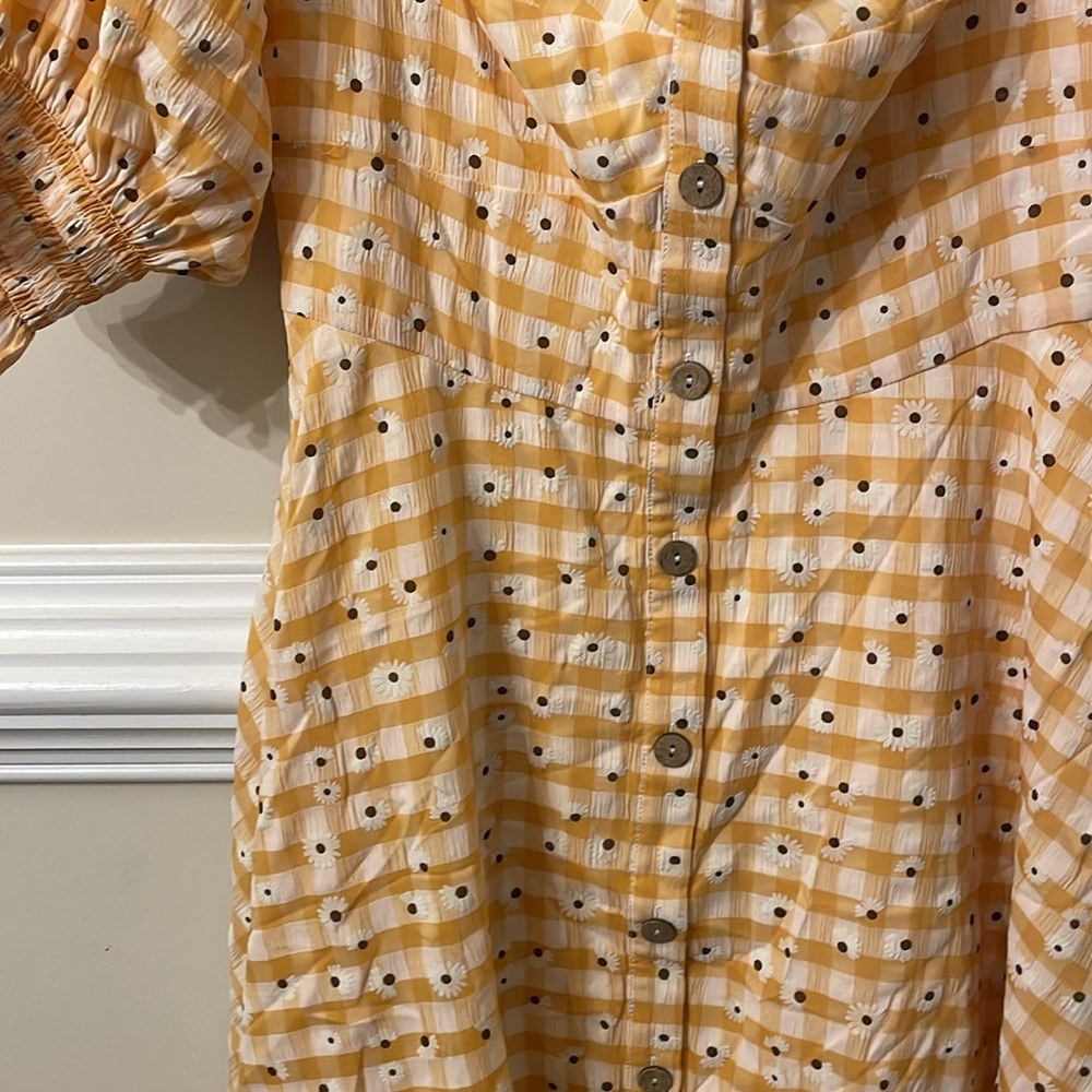 Hutch Gingham Daisy Seersucker Dress - Picture 7 of 8